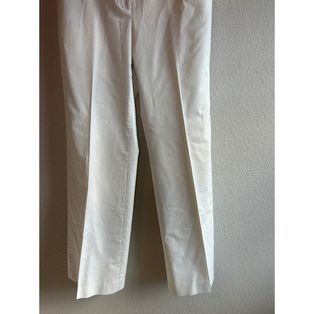 White House Black Market | Pinstripe Trouser Pant | 6R - Picture 8 of 15